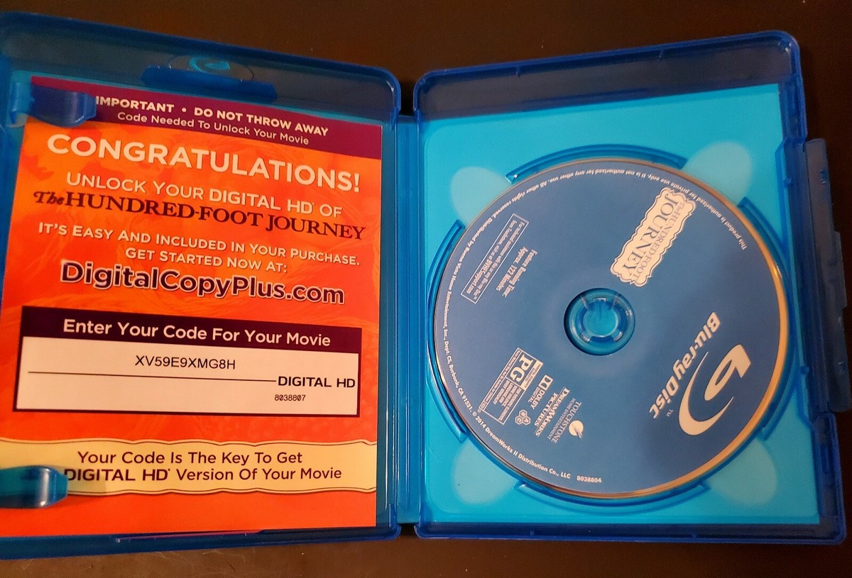 The Hundred-Foot Journey ,Helen Mirren, Om Puri ,Blu-ray +