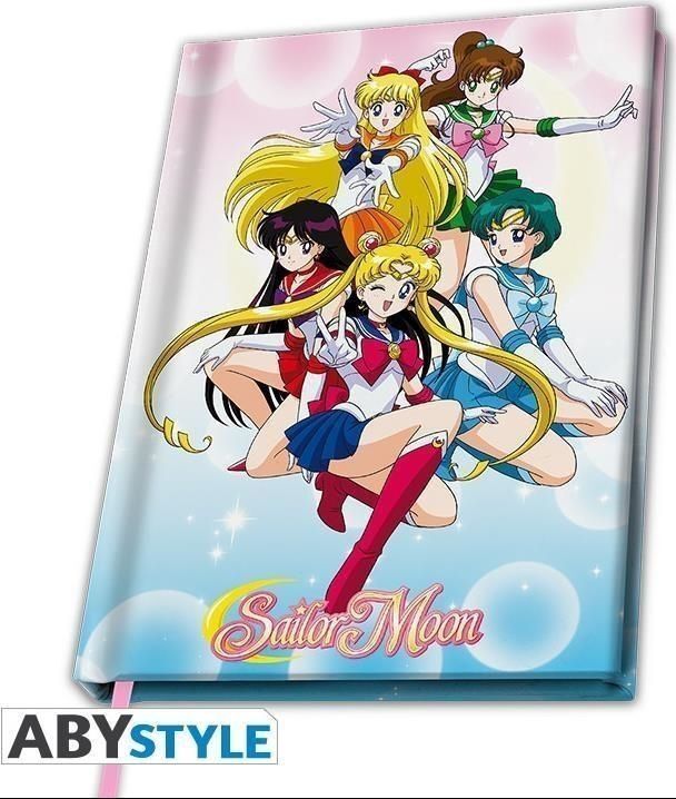 Merchandising Sailor Moon: ABYstyle - Sailor Warriors (A5 Notebook / Quaderno)
