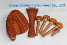 1 Sets of Fine Rosewood 4/4 Violin Parts,violin accessories