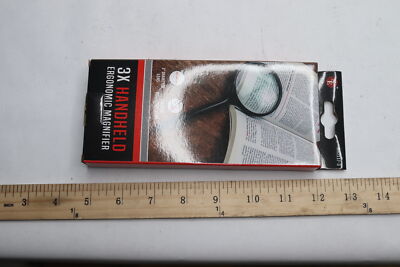 Sona Enterprises  Ergonomic Handheld Magnifier with 3'' Glass Lens Dia. MH2117-3