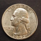 1952  **D**   WASHINGTON SILVER QUARTER  **NICE!** FREE SHIPPING! M5709