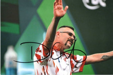 DARTS: DAMON HETA THE HEAT SIGNED 6x4 ACTION ...