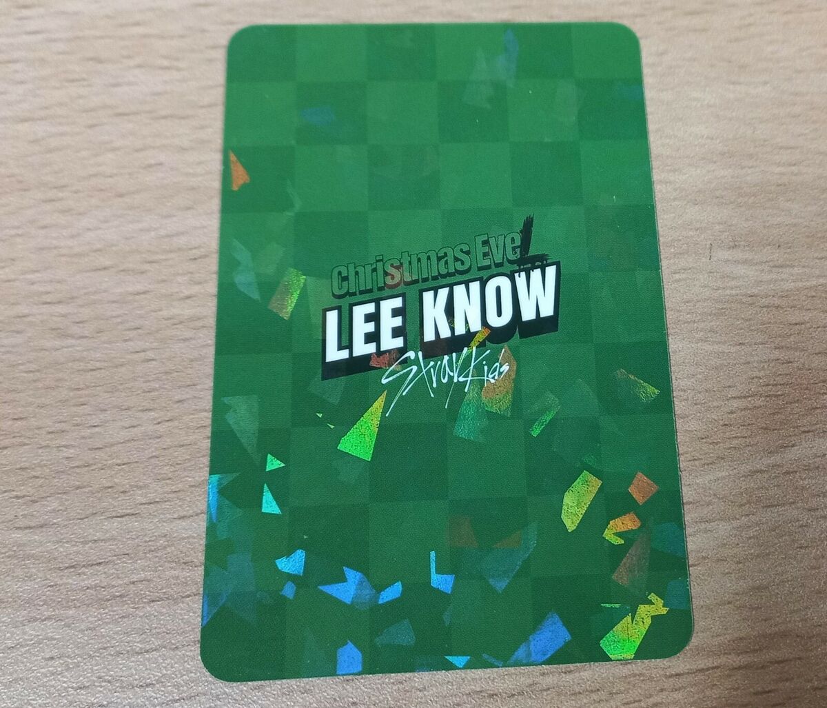 STRAY KIDS Christmas EveL Official LEEKNOW Glitter Hologram