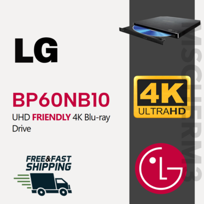 #ad #ad LG BP60NB10 External Slim 4K Ultra HD FRIENDLY UNLOCKED UHD Discs Firmware v1.02 $218.75