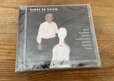 CD Klassik Rohan De Saram - Same / Untitled (16 Song) ZEITKLANG jc OVP/broken