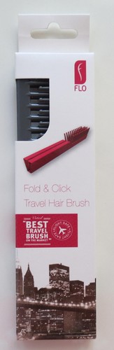 FLO Pocket Travel Hair Brush Comb FOLD & CLICK Hairdressing Styling Salon Beauty - Picture 5 of 26