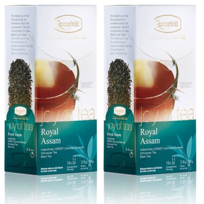 Ronnefeldt 2x15 Teebeutel Joy of Tea Royal Assam Schwarzer Tee Black Tea
