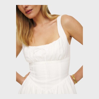 knee length dresses for ladies Zapaka Women Ivory Detachable Off The Shoulder Corset Tulle Wedding Dress Sweep Train Bridal Dress with Lace, Champagne / US4 main image 1
