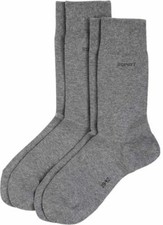 Esprit Mens Basic 2 Pack Socks - Light Grey