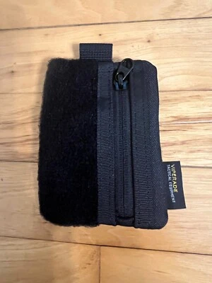 VIPERADE VE15 Small EDC Pouch with DIY Patches Area black used