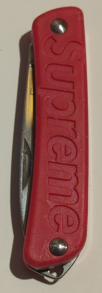 Supreme/Boker Glow-In-The-Dark Keychain Knife - Red | eBay