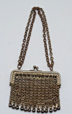 VINTAGE SILVER CHAINMAIL MESH COIN PURSE