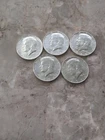 [Lot of 5] - 1964 Kennedy Half Dollar - 90% Silver