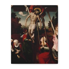 Correa de Vivar, Juan - The Descent from the Cross - Canvas Wall Art