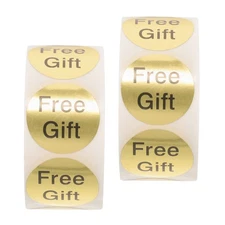 1000 Pcs Free Gift Stickers Small Business Customer Appreciation