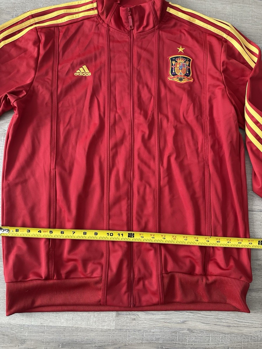 NWT Spain 2012 2013 Euro Football Soccer Track Jacket Adidas