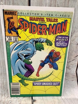 Marvel Tales #185 Spider-Man vs Lizard Classic Battle 1985 Marvel Comics VF+