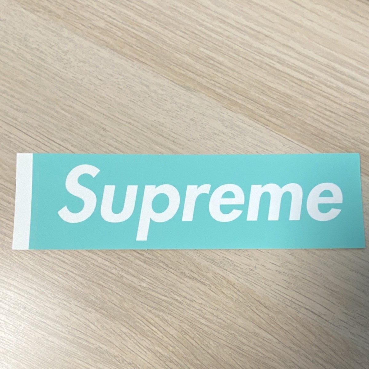 Supreme Tiffany ステッカー Supreme Tiffany & Co. Tiffany Box Logo Stickers 100% Authentic | eBay