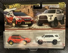 2025 Hot Wheels Premium 2 TWIN Pack 2018 TOYOTA 4RUNNER & SUBARU CROSSTREK