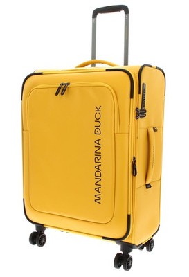 MANDARINA DUCK Eco Coated Exp Trolley M Trolley Duck Yellow dunkelgelb Neu