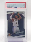 LEBRON JAMES 2024-25 PANINI PRIZM BLACK WHITE LAKERS /175 PSA 7 Q6018