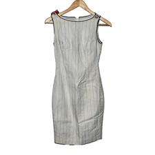 Vintage Versace Dress Sleeveless  Form Fitting Lined  Zip sz38