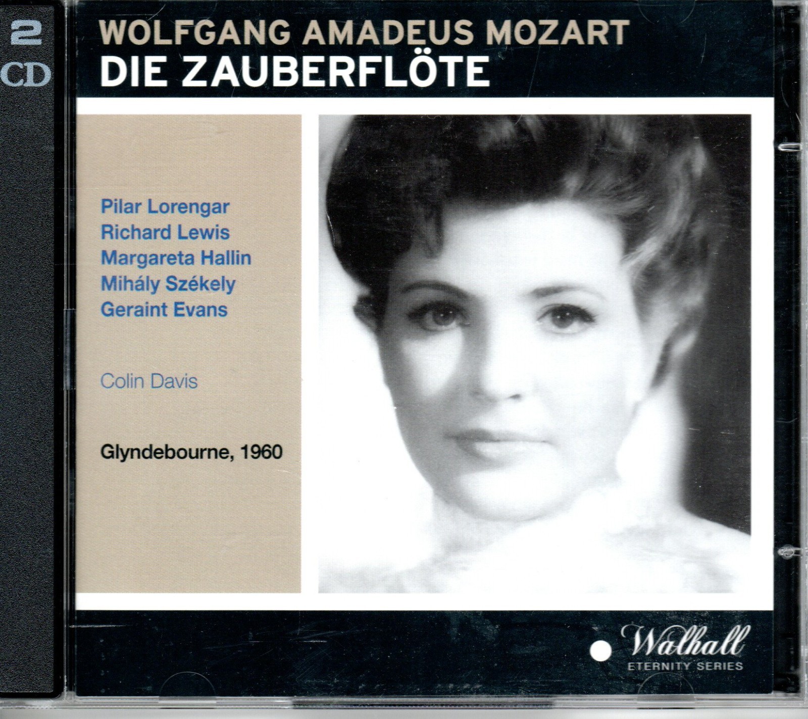 MOZART - DIE ZAUBERFLOTE - LORENGAR - LEWIS - DAVIS - GLYNDEBOURNE 1960