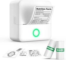 Etichettatrice Bluetooth Portatile Per Etichette Adesive Personalizzate 2 Rotoli