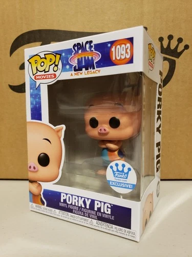Funko Pop Movies #1093 Space Jam Porky Pig Funko Shop Exclusive *NEW*