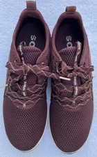 Sorel Out N About Plus Waterproof Sneaker Womens Size 11 Plum 1848311-628
