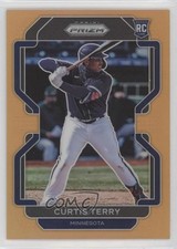 2022 Panini Prizm Tier II Neon Orange Prizm 19/100 Curtis Terry #212 8t7