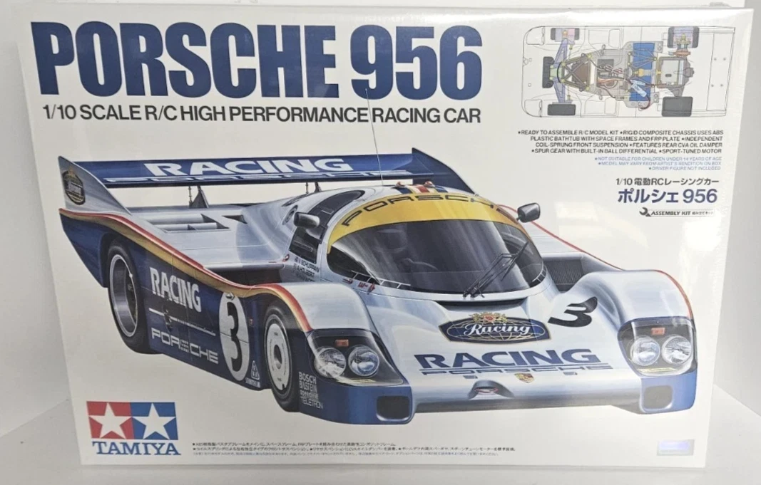 Porsche 956 In Rc Car, Truck & Motorcycle Models & Kits for sale