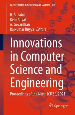 Innovations in Computer Science and Engineering: Proceedings of the Ninth ICICSE