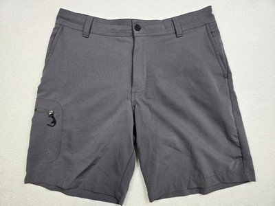 Magellan Outdoors Fish Gear Mens Water-Repellent Shorts Size 36 Gray