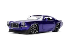 Jada 1971 Chevy Camaro Z28, Purple Toys 36592-1/24 Scale Diecast Model Car