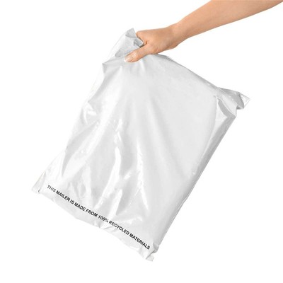 100 Count, 12x15.5 inch Eco Friendly Poly Mailers 100% Recycled Packaging Env...