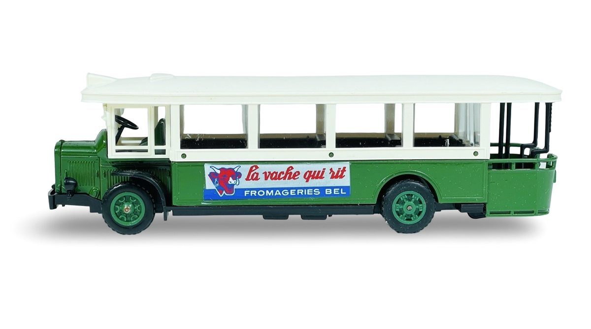 Solido 1934 Renault Auto Bus 'Fromageries Bel' - 1/50 Diecast Made
