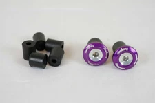 Hope Grip Doctor Purple Bar End Plugs