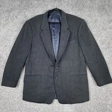 Vtg Men's 40S Harilela's 47" Super Cashmere Custom Hand Tailored Sport Over Coat