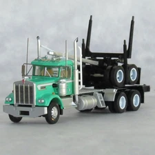 N Trainworx 49087 Kenworth W900 Jack A Buell Logging Log Truck