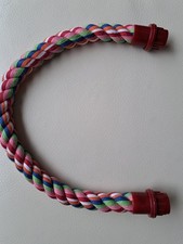 Colourful Cottn Rope Perch for Birds