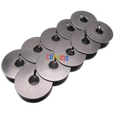 10PCS - Aluminum Jumbo Bobbin FOR Janome MB4S, MB-7, HD9 V1 not V2 , NS-40