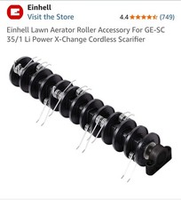 Einhell Rasenbelüfter Walze für GE-SC 35/1 Li Power X-Change Akku Vertikutierer