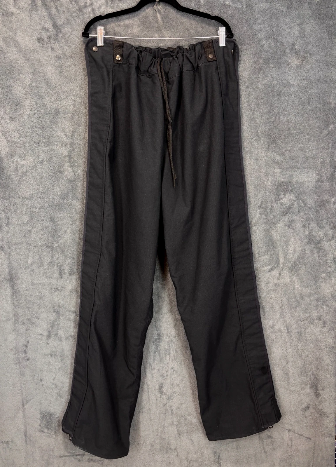 Arktis Rain Over Trousers Mens Large W34 L34 Black Waterproof Outdoor Military