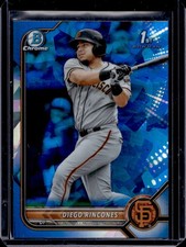 Diego Rincones 2022 Bowman Chrome Sapphire #BCP-65 Qty Available