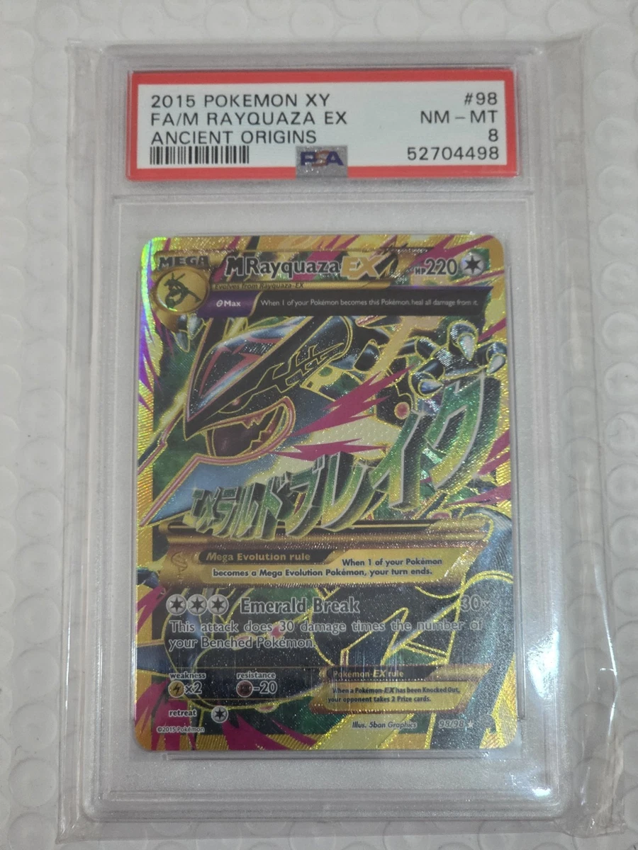 Preços baixos em Rayquaza Pokémon TCG Autenticador Esportivo