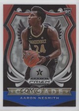 2020-21 Panini Prizm Draft Picks Crusade Red White & Blue Aaron Nesmith #95 11th
