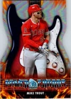 2026 Bowman Chrome Mike Trout Power Chords Die Cut #PC-24 Refractor Angels Card