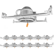 12Pack4 Inch Recessed Lighting Housing, 2024 Version IC Rated & Air Tight Can Li