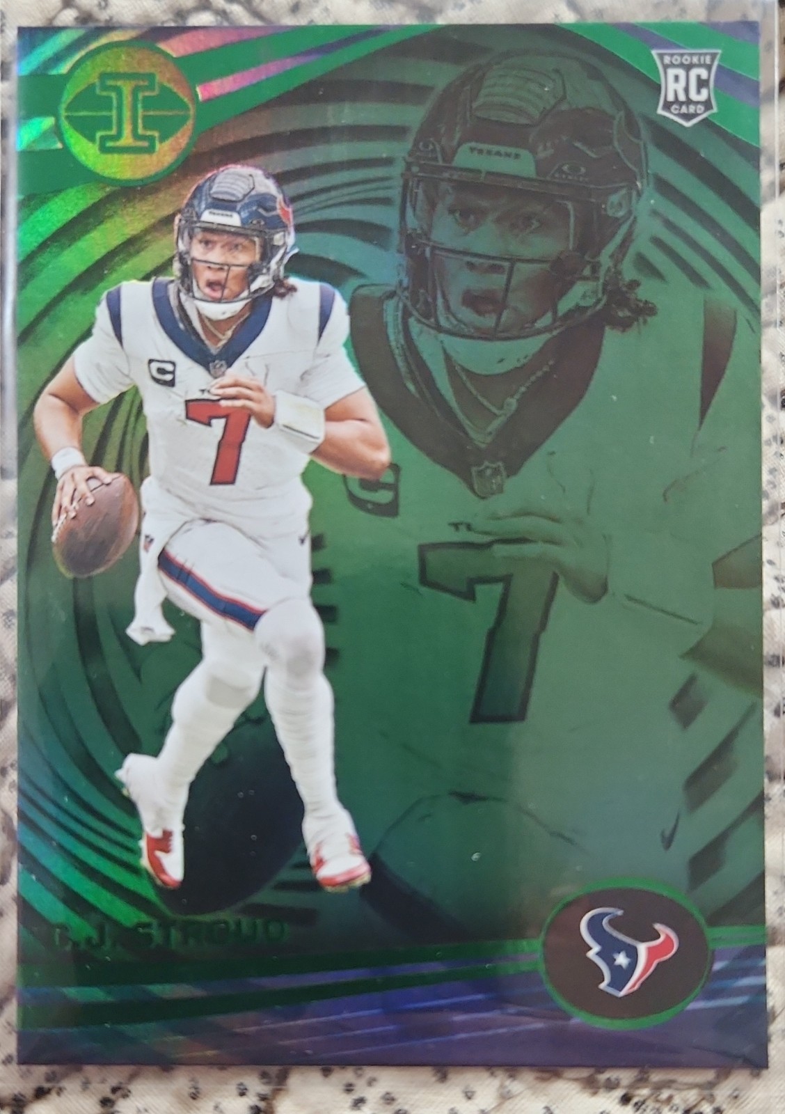 2023 Panini Illusions - C.J. Stroud #43 Emerald (RC)